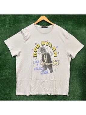 Bob Dylan Highway 61 Revisited Like A Rolling Stones Rock T-Shirt XXL